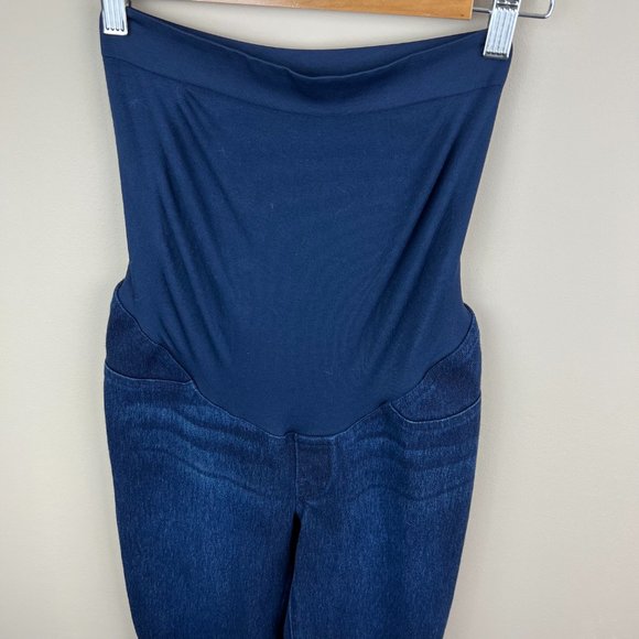 SPANX mama ankle jean-ish leggings blue - Picture 6 of 9